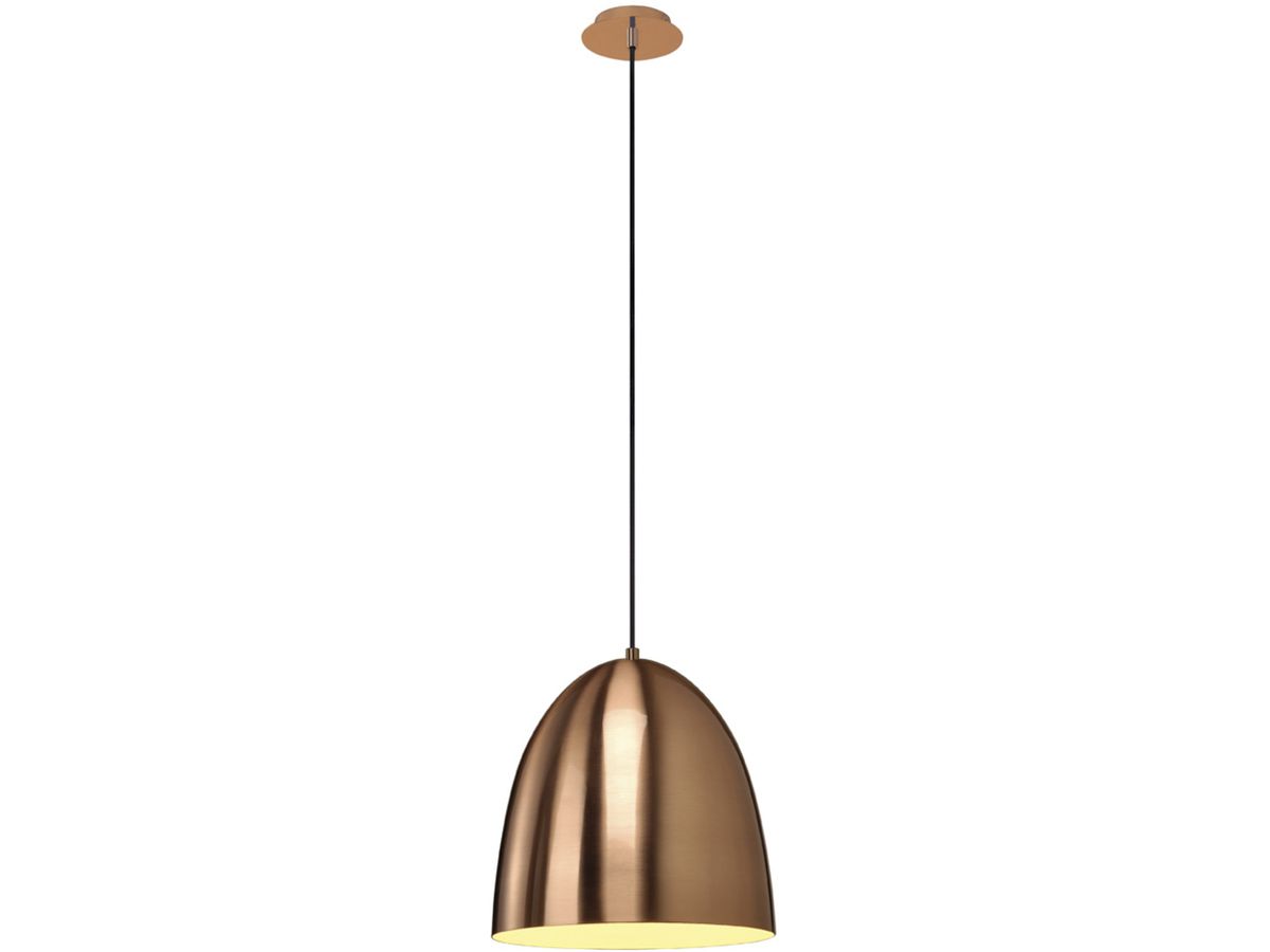 Pendelleuchte SLV PARA CONE 30 E27 60W rund IP20 kupferfarben/gebürstet