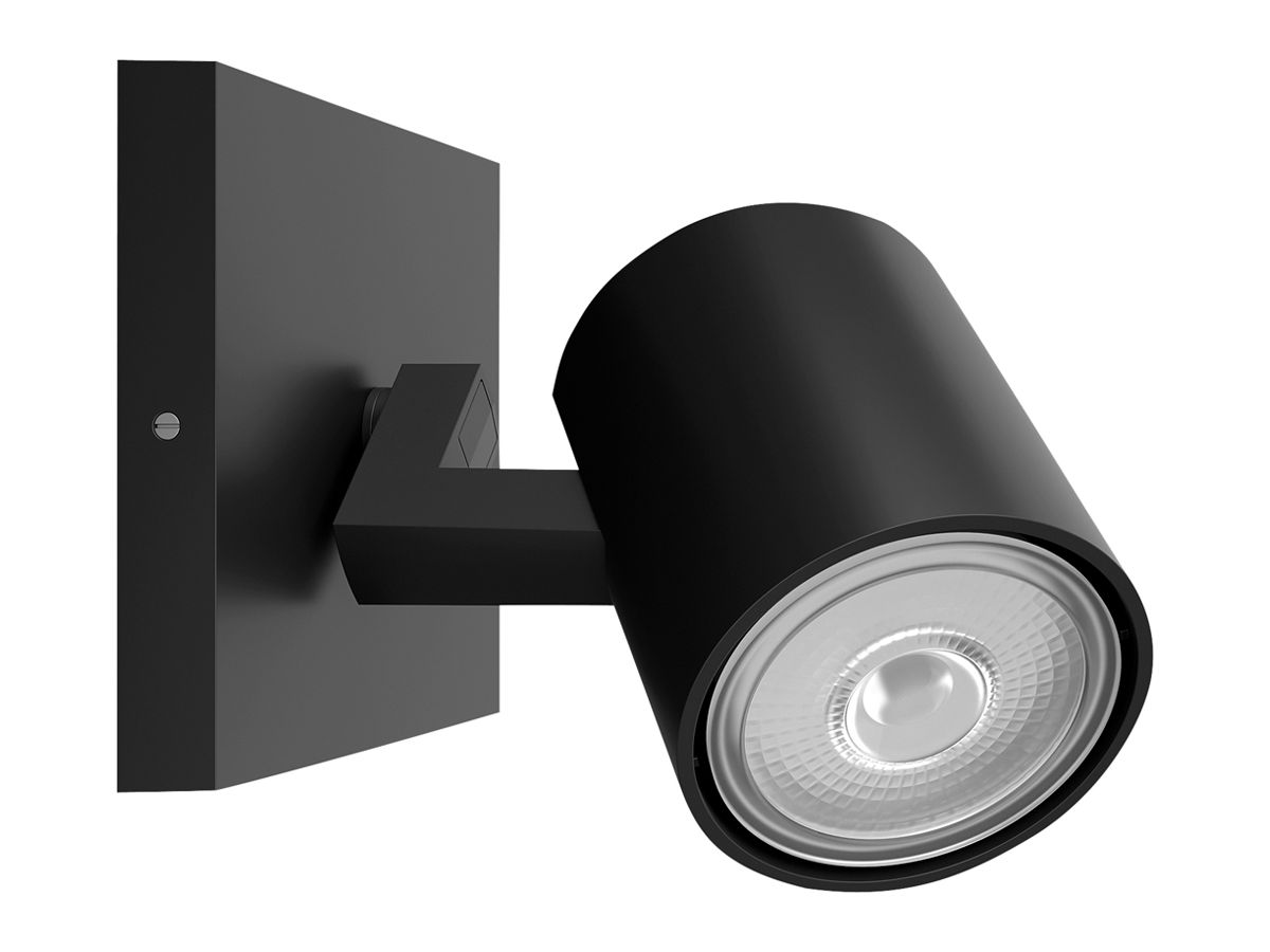 Spot Philips RUNNER GU10 1×20W 110×90mm schwarz