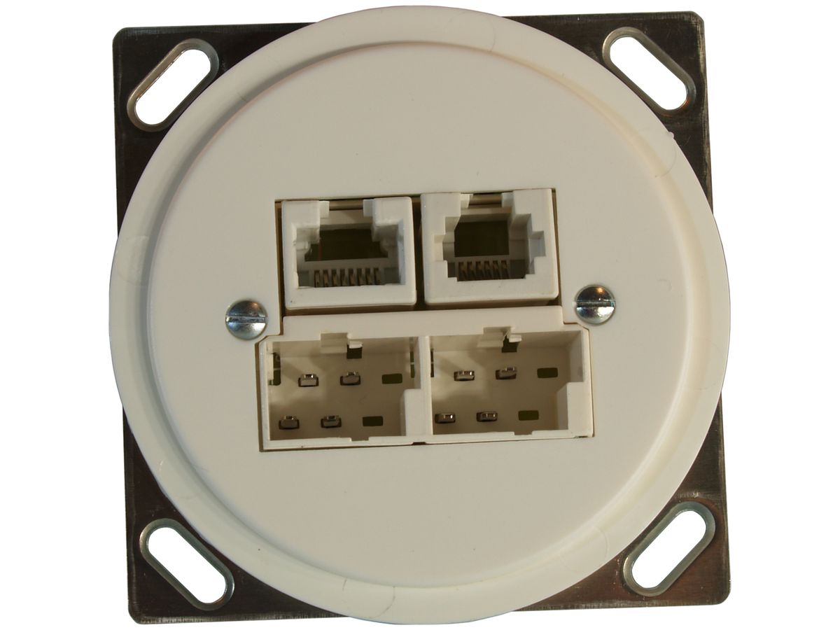 EB-Dose ADSL 2×TT/RJ45/RJ11/u ITplus weiss