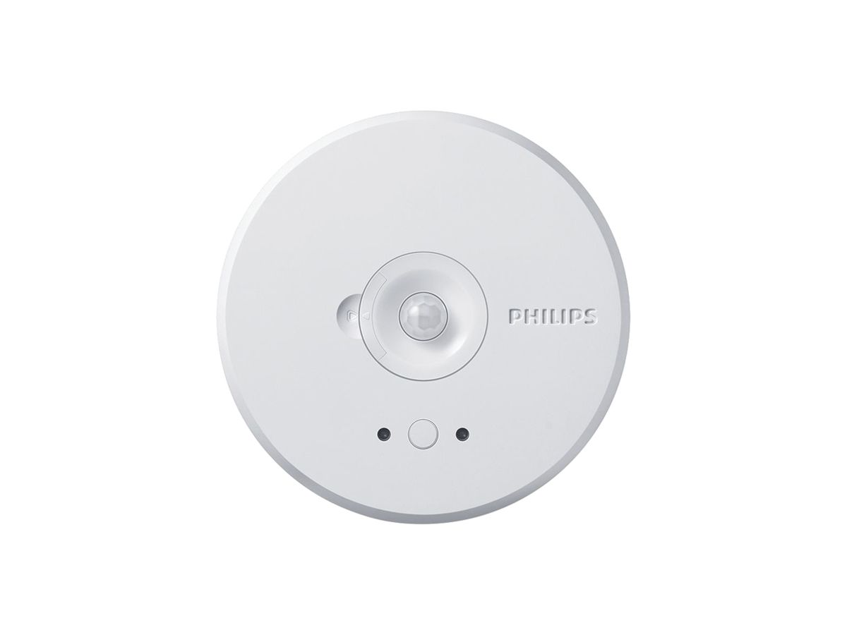 Bewegungssensor Philips OCC HF Batterie 3.6V Ø86.5×35mm weiss