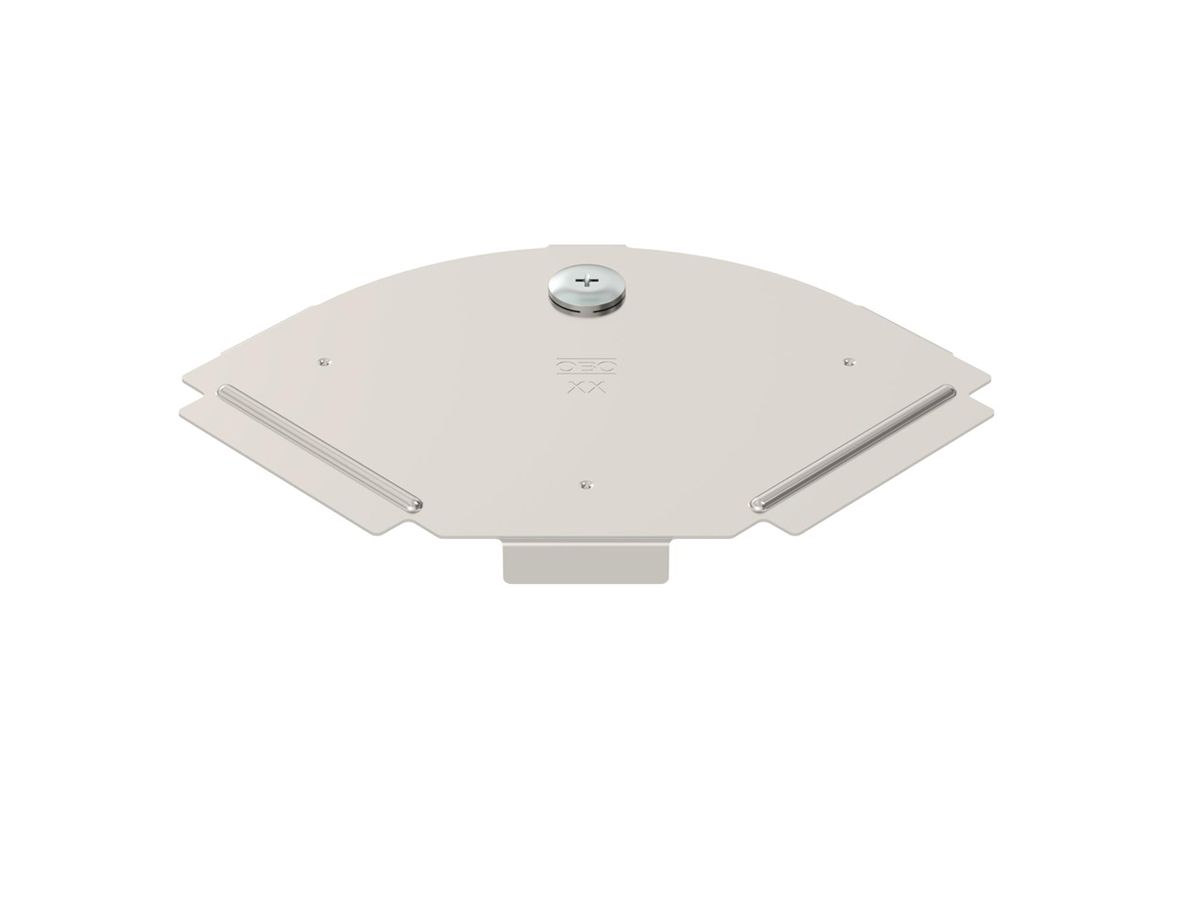 Deckel BET RBD 90° 100×157mm Edelstahl A2 blank