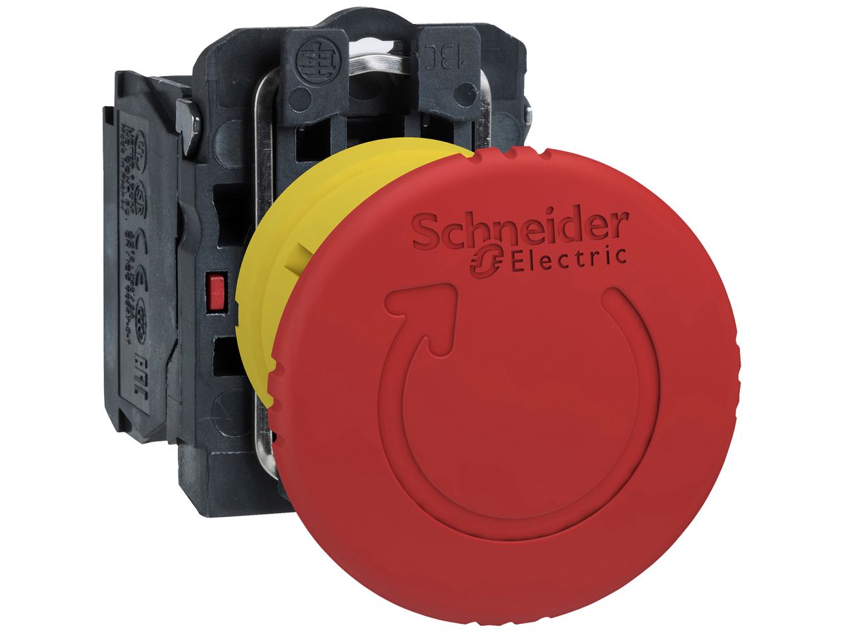 EB-Not-Aus-Schalter Harmony XB5 Dreh-Entriegelung 1NC Ø40mm Ø22.5mm IP66