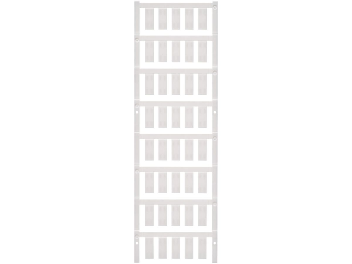 Gerätemarkierer Weidmüller MultiCard ESG steckbar 19×8mm PA66 weiss