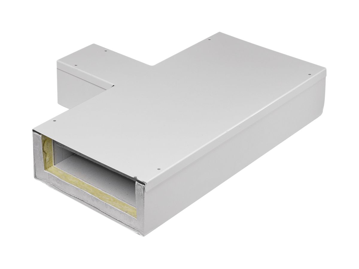 T-Stück tehalit FWK 3E 50×210mm zu 50×60mm, verkehrsweiss