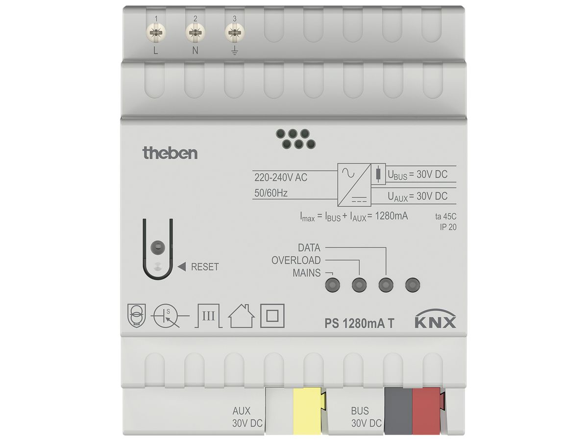 REG-Spannungsversorgung Theben PS 1280mA T KNX