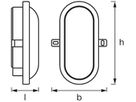 LED-Decken-/Wandleuchte LDV LED BULKHEAD, 11W 4000K weiss