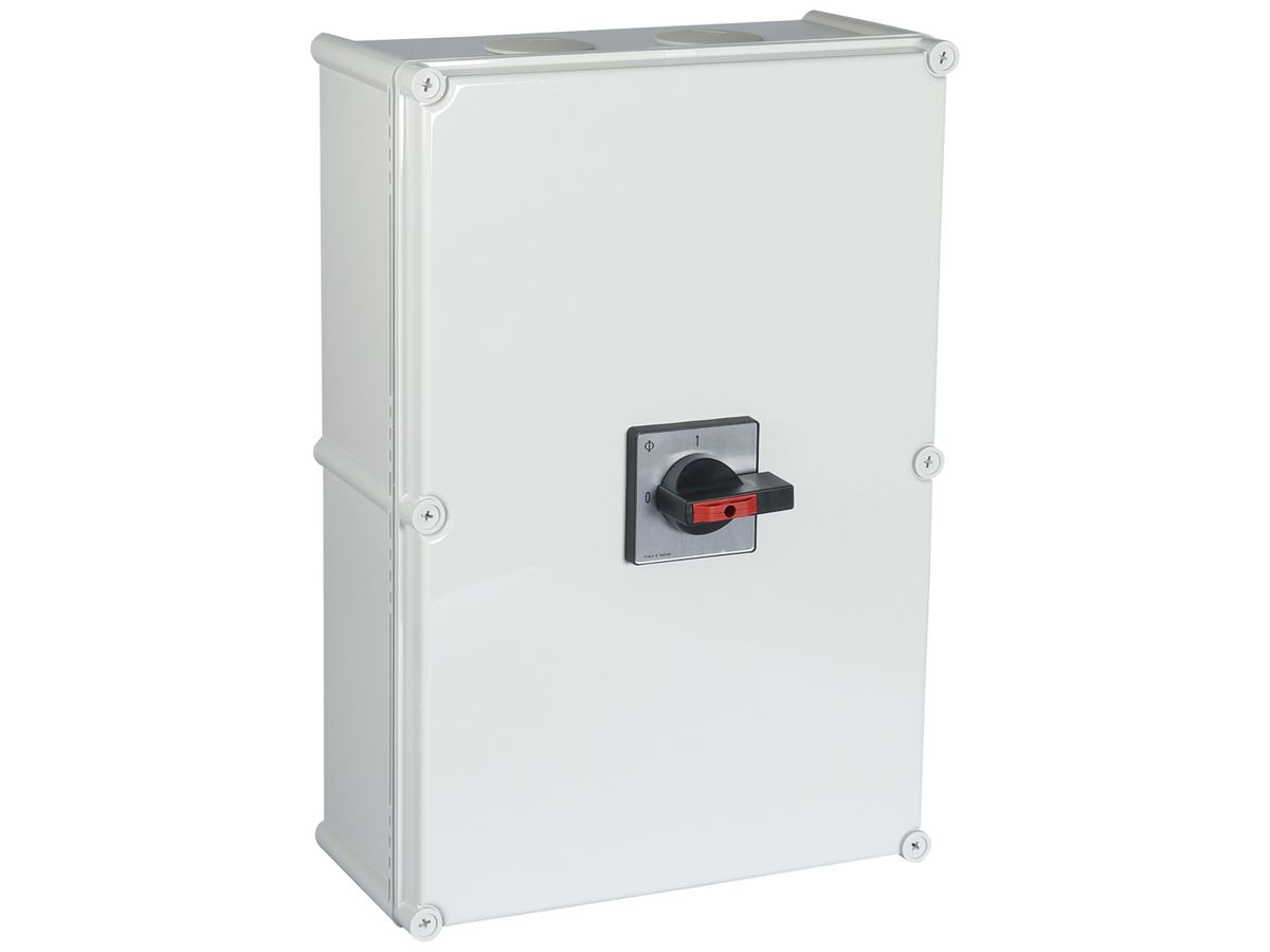 AP-Lasttrennschalter K&N KG161 4P 160A/600V 1NC 1NO IP4X sz/rt "O-I"