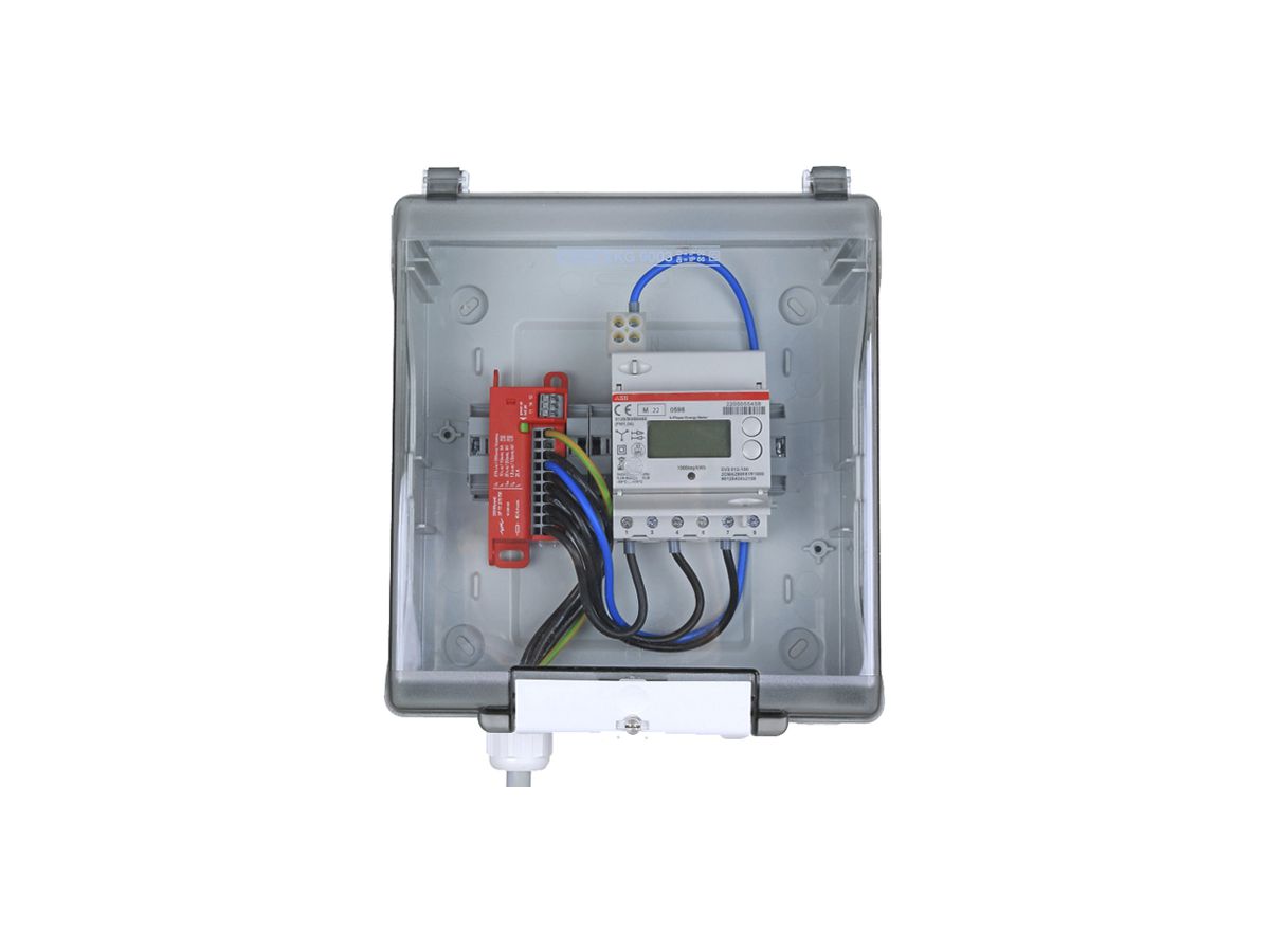 Gehäuseanschlusskasten DEHNcube DCU EMOB 2 25 C Typ 2+3