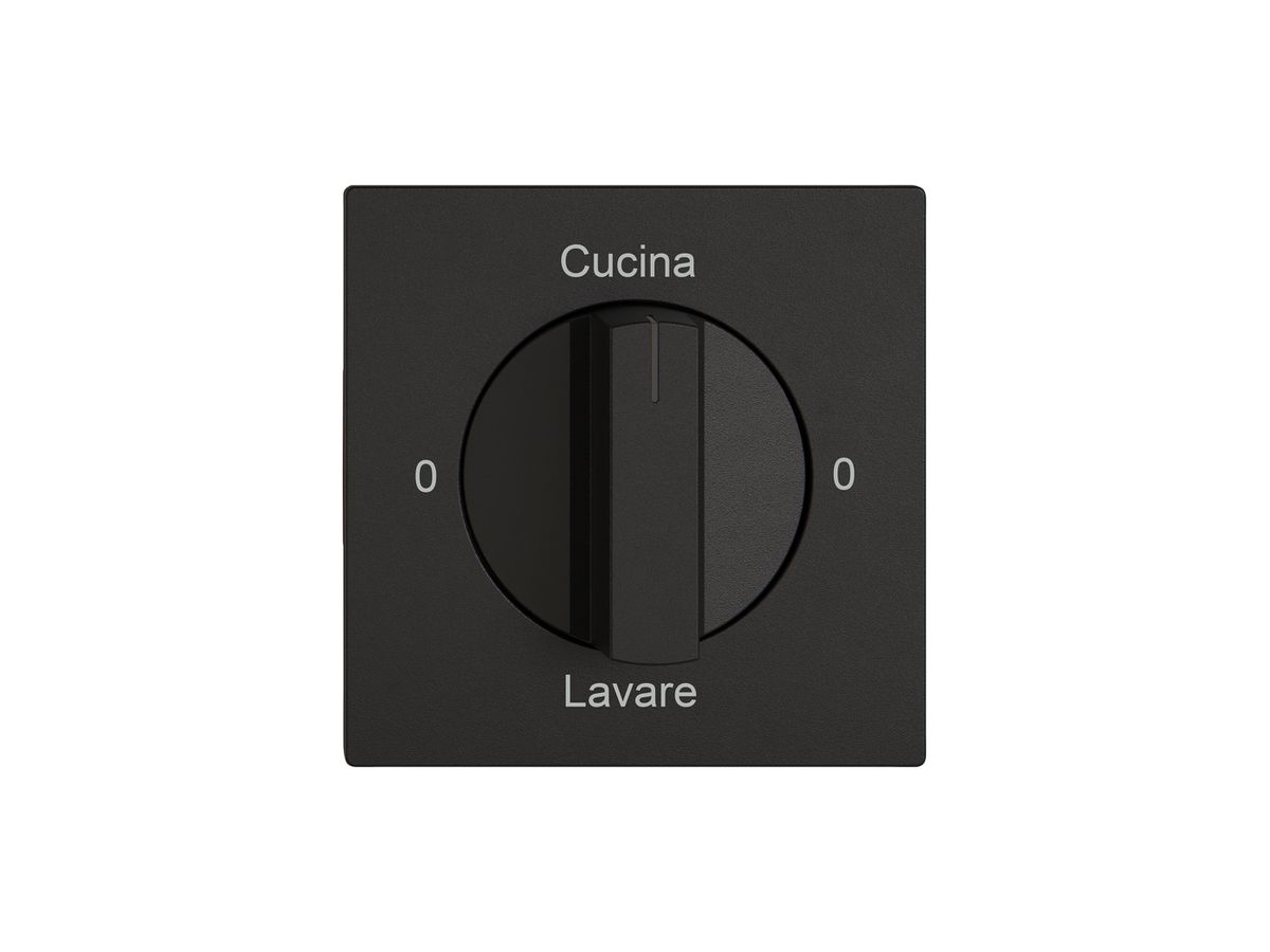 Montageset EDIZIO.liv SNAPFIX® f.Drehschalter m.Griff 0-Cuc-0-Lav.sz