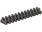 Klemmenleiste Bettermann 12P 2.5…6mm² 450V schwarz