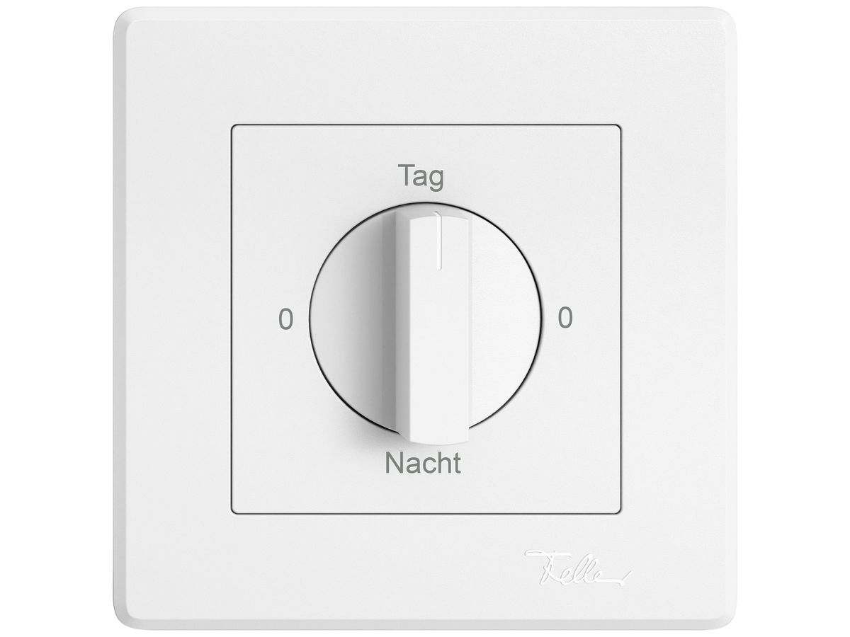 UP-Montageset EDIZIO.liv SNAPFIX® f.Drehschalter m.Griff 0-Tag-0-Nacht ws