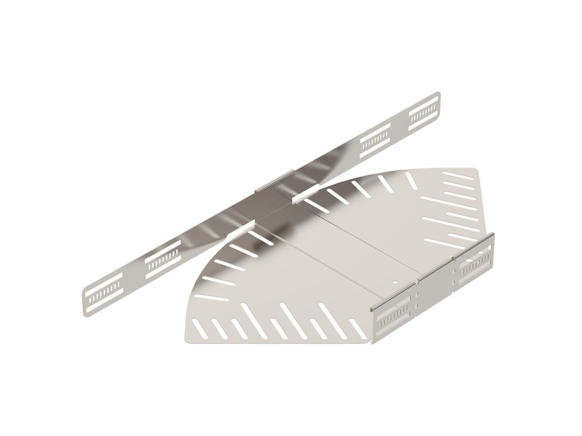 Bogen BET RB W verstellbar 60×300mm Edelstahl A2 blank