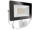 LED-Strahler ESYLUX AFL BASIC, 30W 4000K 3000lm 200×60×195mm IP65, weiss