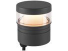 LED-Leuchtenkopf SLV M-POL S 10W 750lm 827 IP65 DALI Ø120.9 anthrazit 360°