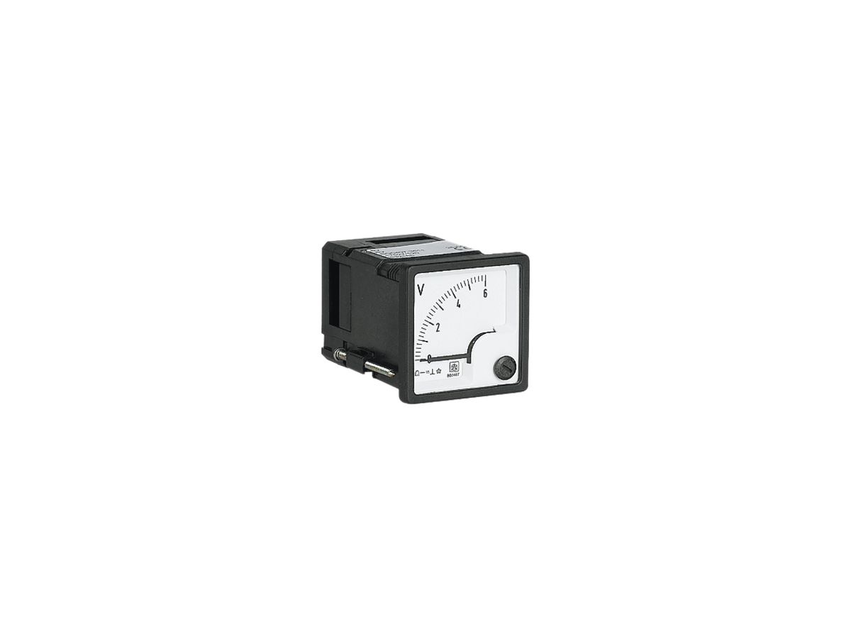 EB-Voltmeter ISKRA BQ0407 25V, 25V (DC), Klasse 1.5, 48×48mm