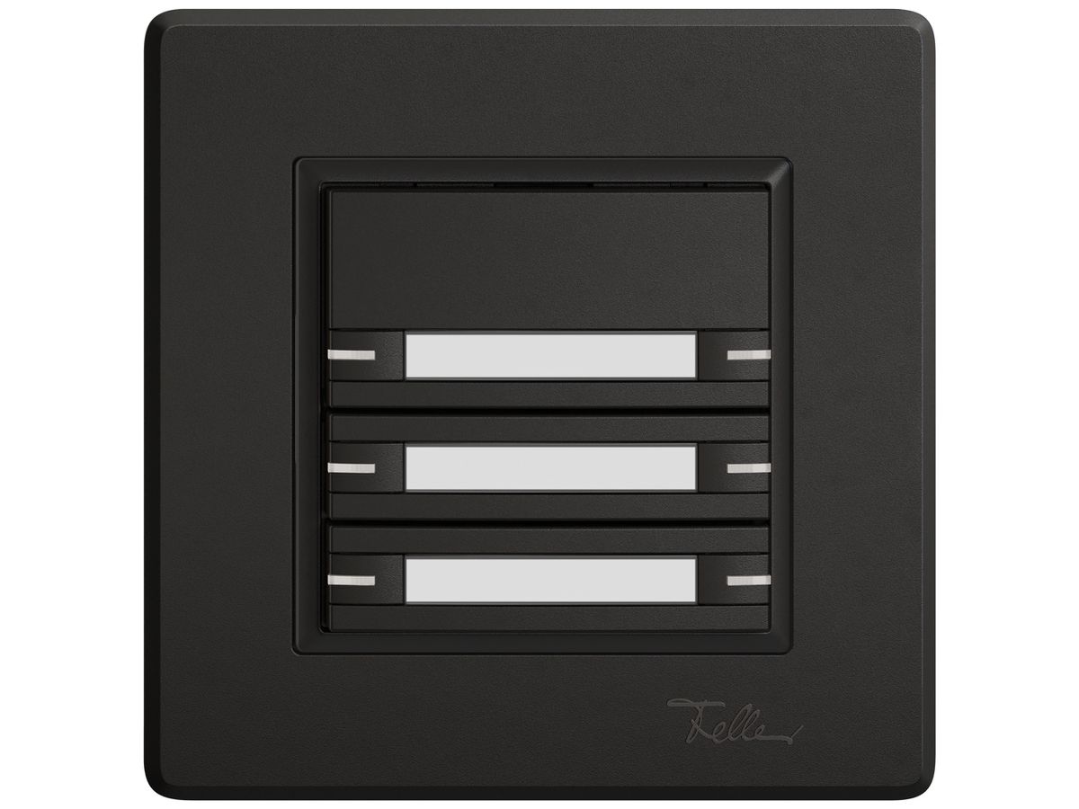UP-KNX-Taster RGB EDIZIO.liv SNAPFIX® Temperaturfüh.RGB-LED Pap.6×T 1-Tbed.sz