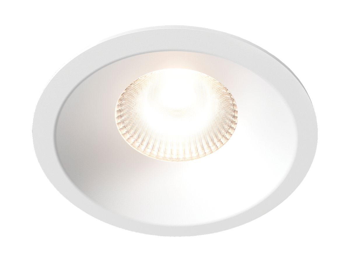 LED-Downlight Plejd DWN-02-W 8W 515lm 2200…4000K IP44 DIM Ø94mm weiss