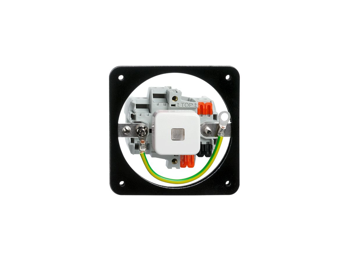 Druckschalter S3 FH LED rot
