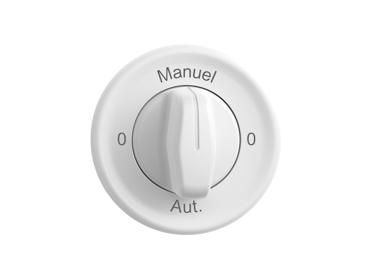 Montageset STANDARDdue SNAPFIX® f.Drehschalter m.Griff 0-Man-0-Auto (F) ws