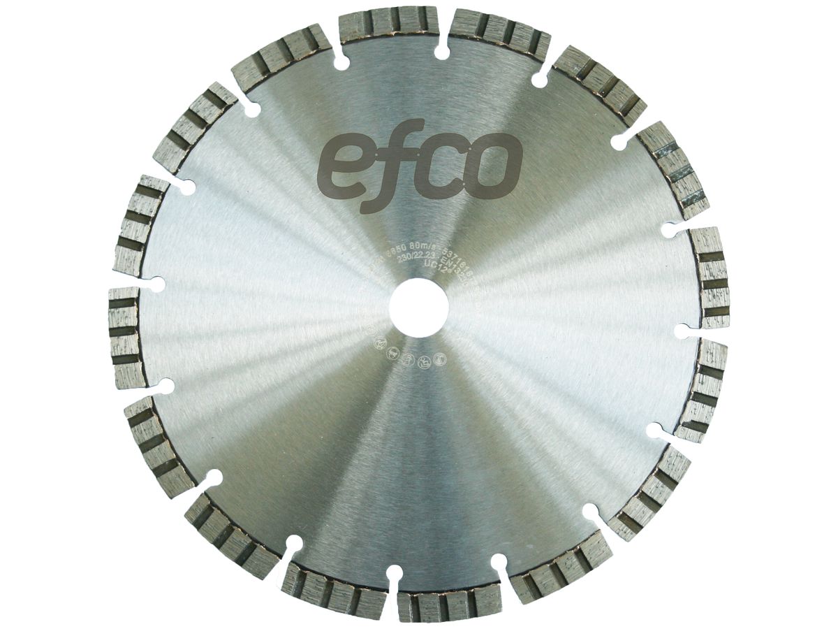 Diamant-Trennscheibe EFCO DTS 125-U Ø125×2.3×10×22.2mm