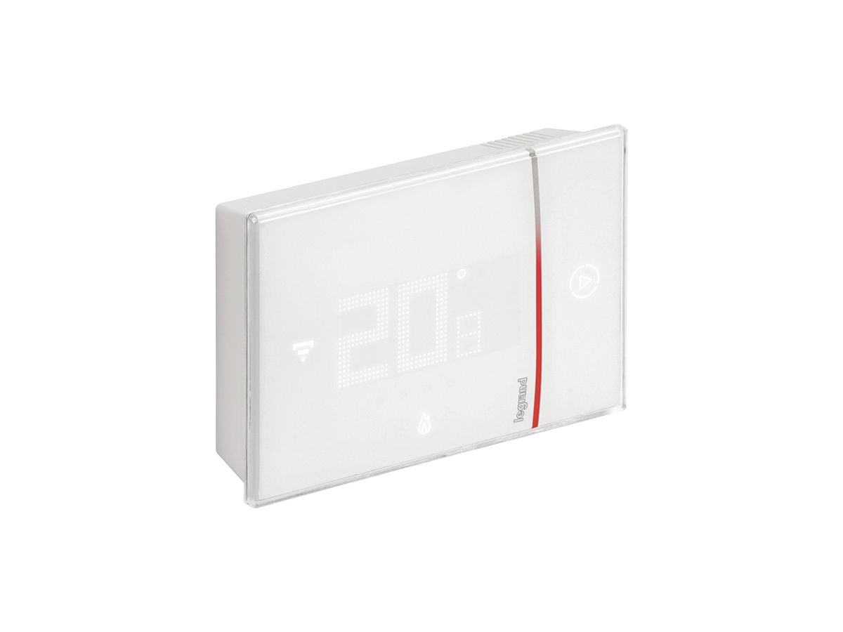 AP-Raumthermostat Legrand Smarther 2 WLAN weiss