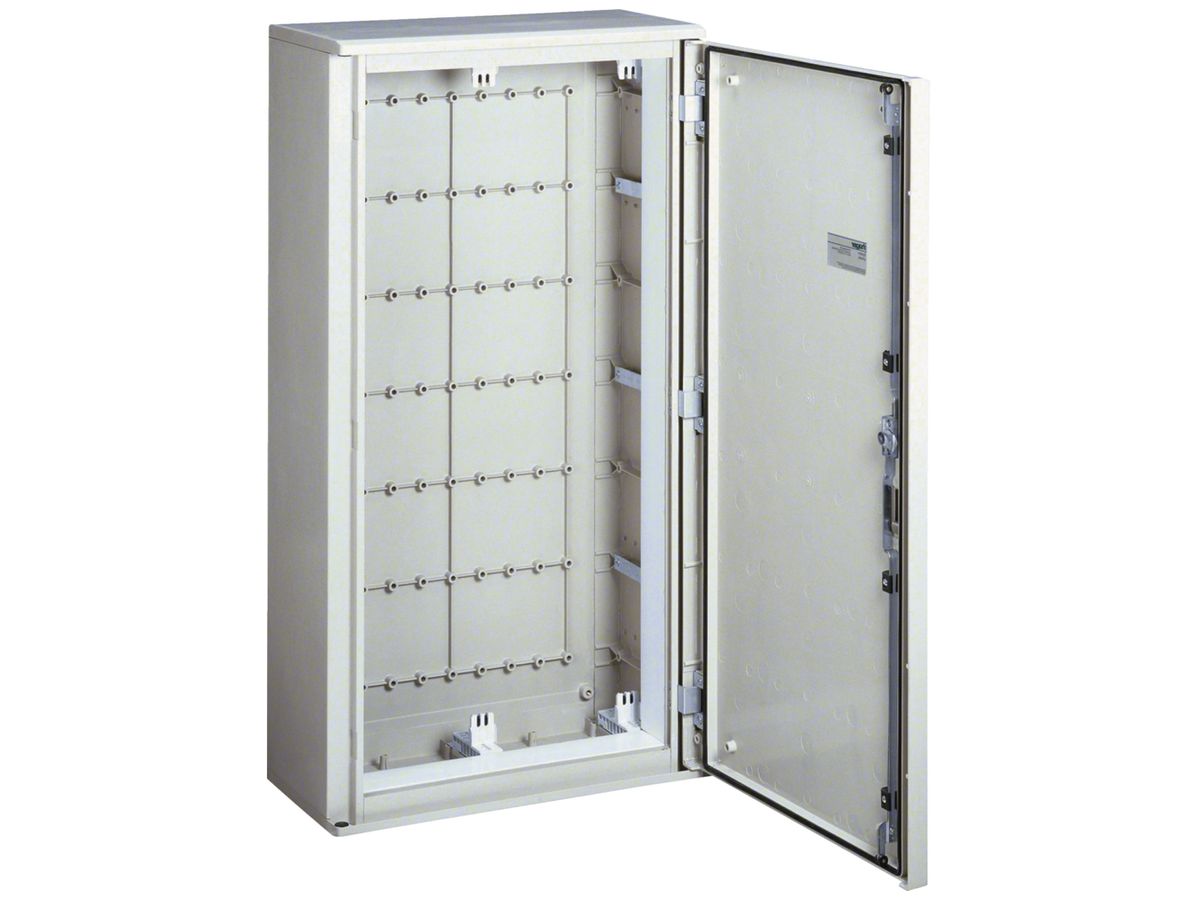 Wandschrank Hager univers 168 Module 7-Reihen 24TE 600×1150×300mm grau