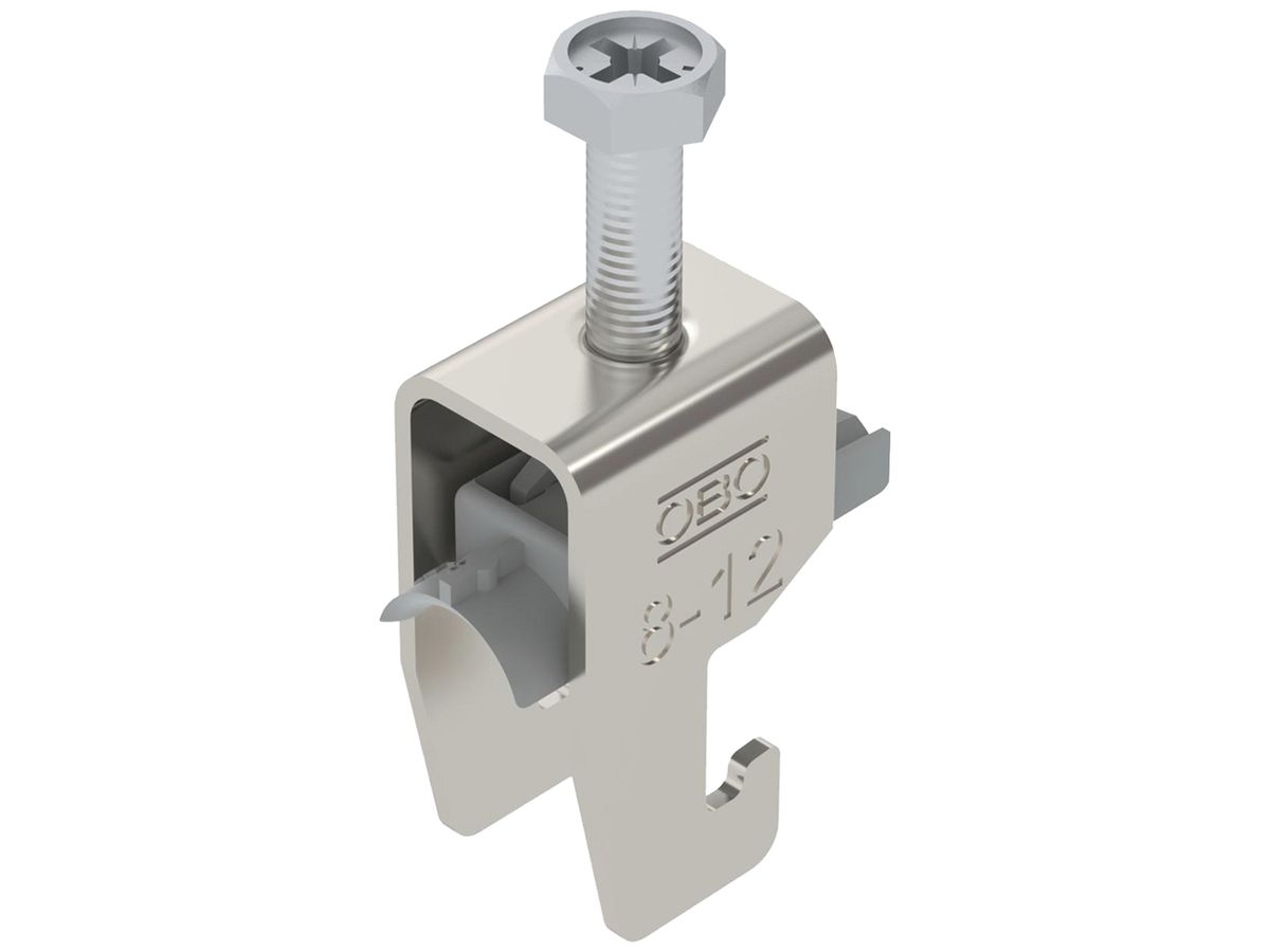 Schnellverleger BET 2056 U-Fuss Kunststoff 8…12mm 1×Kabel A2 1.4301