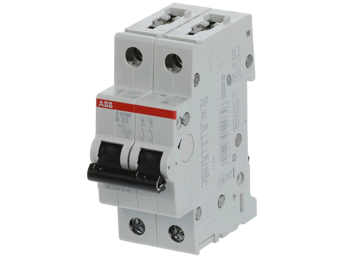 Leitungsschutzschalter ABB S202M-B32 32A B 10kA