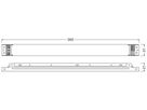 LED-Betriebsgerät LEDVANCE DR EXTERNAL 2×7…26W 20…45V 350…600mA DALI 360×31×21mm