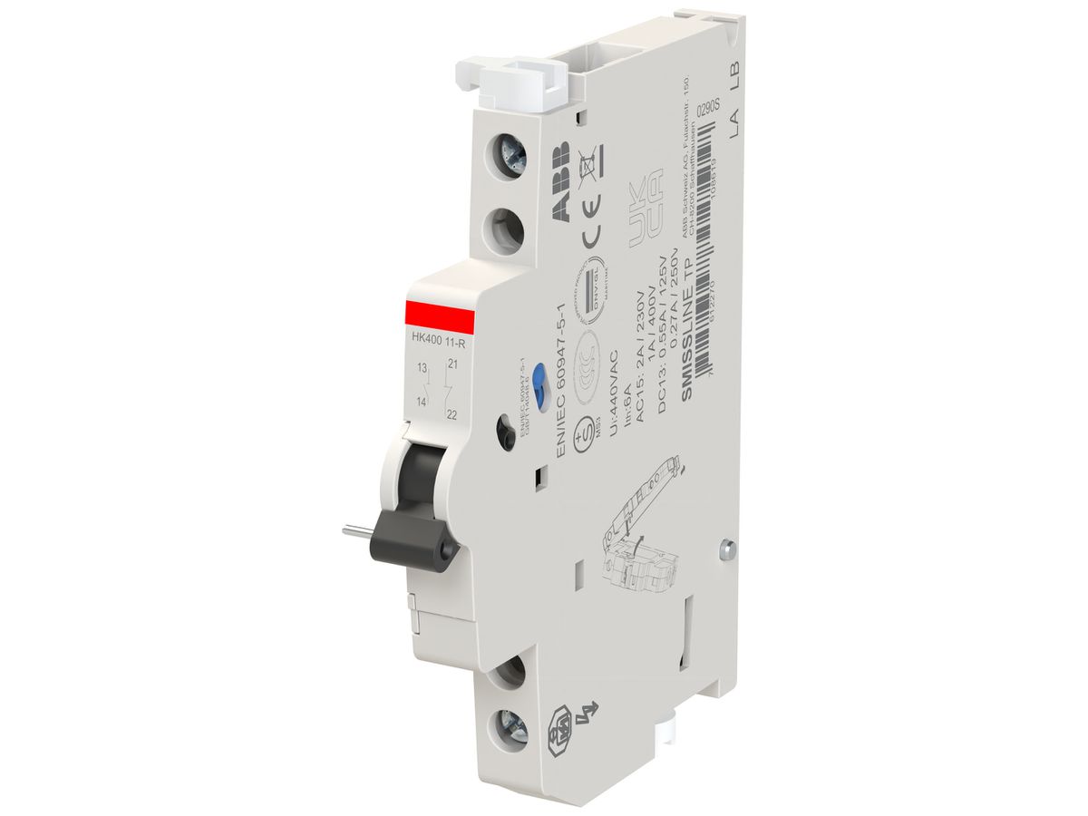 Hilfsschalter ABB SMISSLINE TP HK40011-R, 1S+1Ö, 6A/230V, rechts