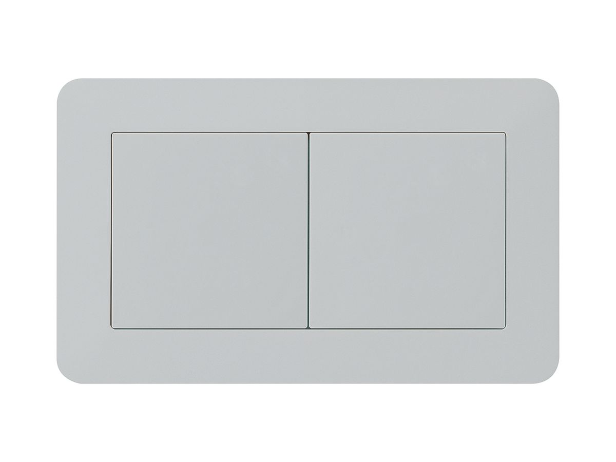UP-Kombination kallysto.trend Gr.I-I horizontal 2×Blinddeckel lichtgrau