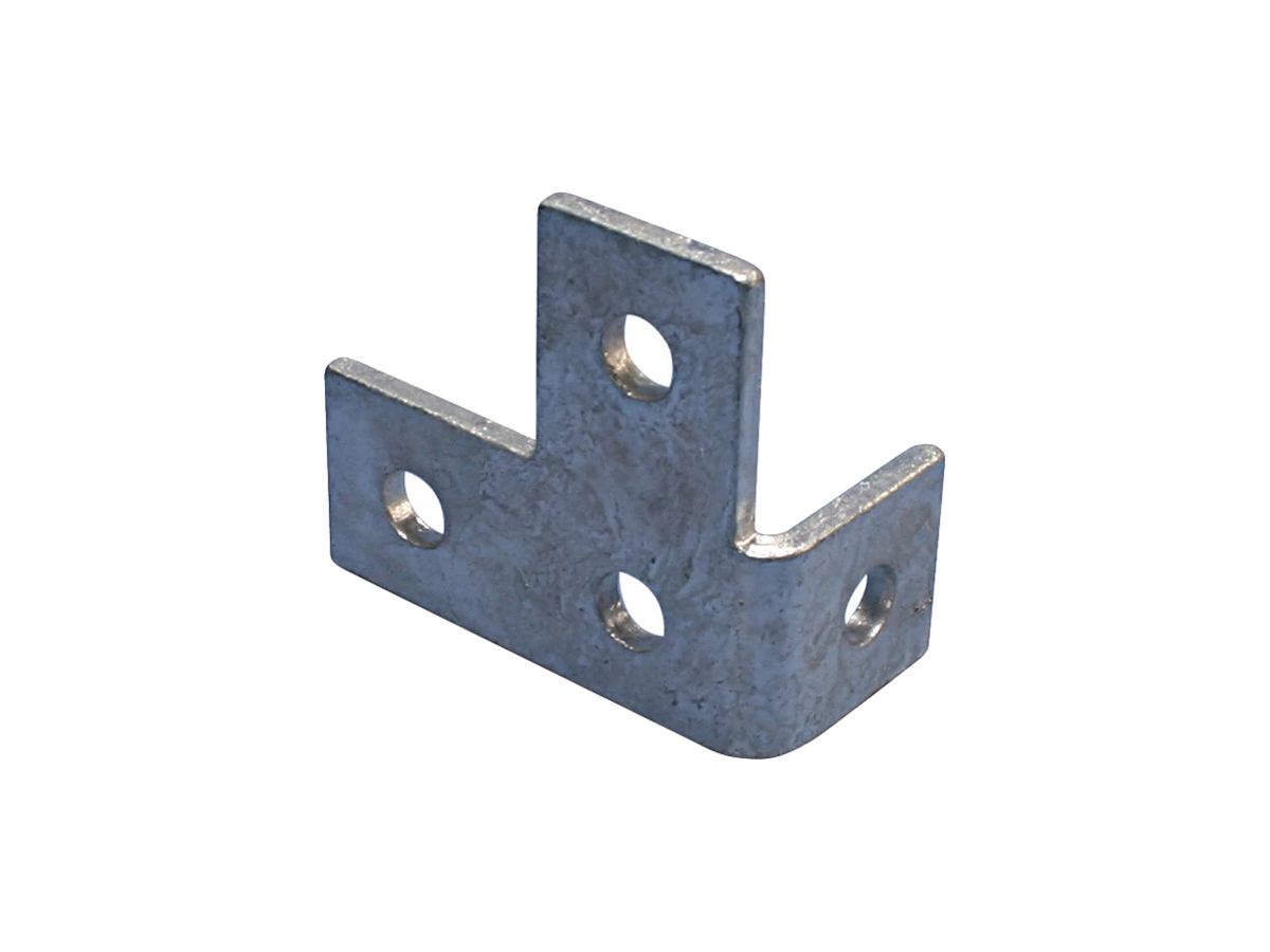 Winkelverbinder nVent CADDY, 1-3 Loch versetzter, links, 90×95×50 mm