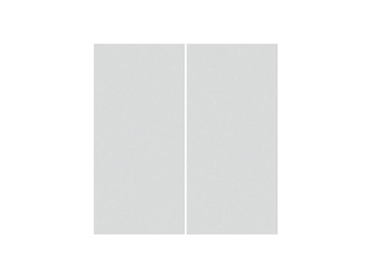 Frontset KAL 2×Tasten 4×Betätigungspunkte weiss