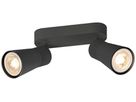 Spot SLV PURI 2.0 Cone CW GU10 2×6W DIM 150×42×138mm schwarz