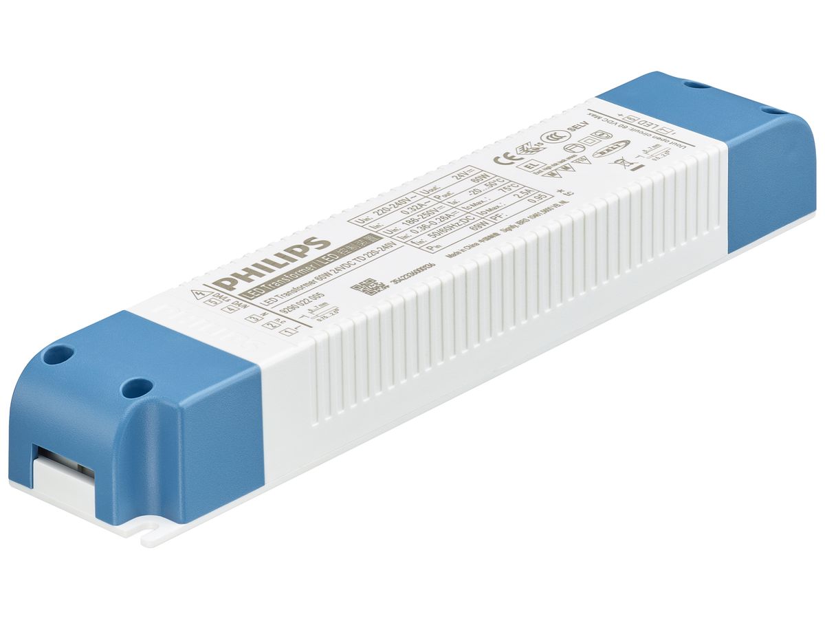 LED-Betriebsgerät Philips 20W 24V 100…830mA ON/OFF 150×40×30mm