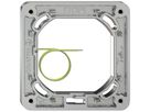 Montagerahmen ELEMENT SNAPFIX® 1×1 horizontal und vertikal 87×87mm Aluminium