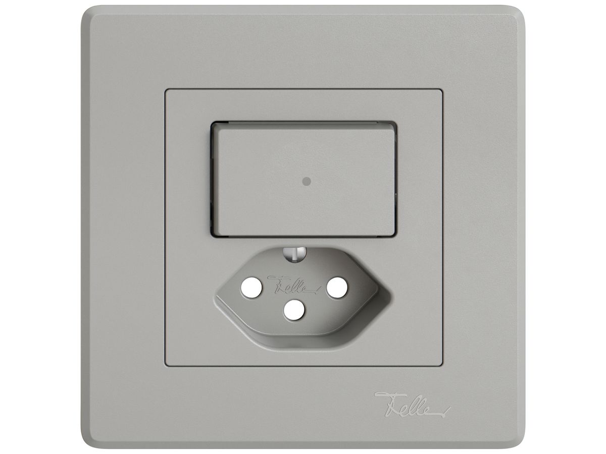 UP-Montageset EDIZIO.liv SNAPFIX® für Kombi.T13 m.1 Knopf bel.m.Frontlinse hgu