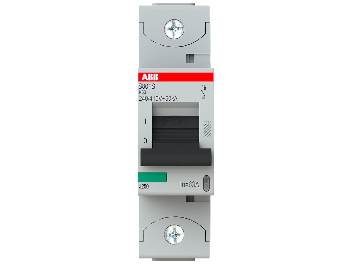 Leitungsschutzschalter ABB S801S-K 63A 50kA