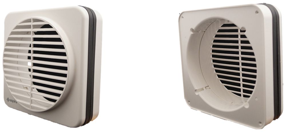 Fenster mit Kit für Ventilator Aspirante für max.15mm - Elektrogrosshandel