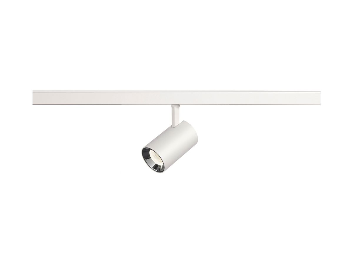 LED-Spot SLV NUMINOS XS 1×8.7W 750lm 940 20° DALI 48V AD Ø50mm weiss/Silber