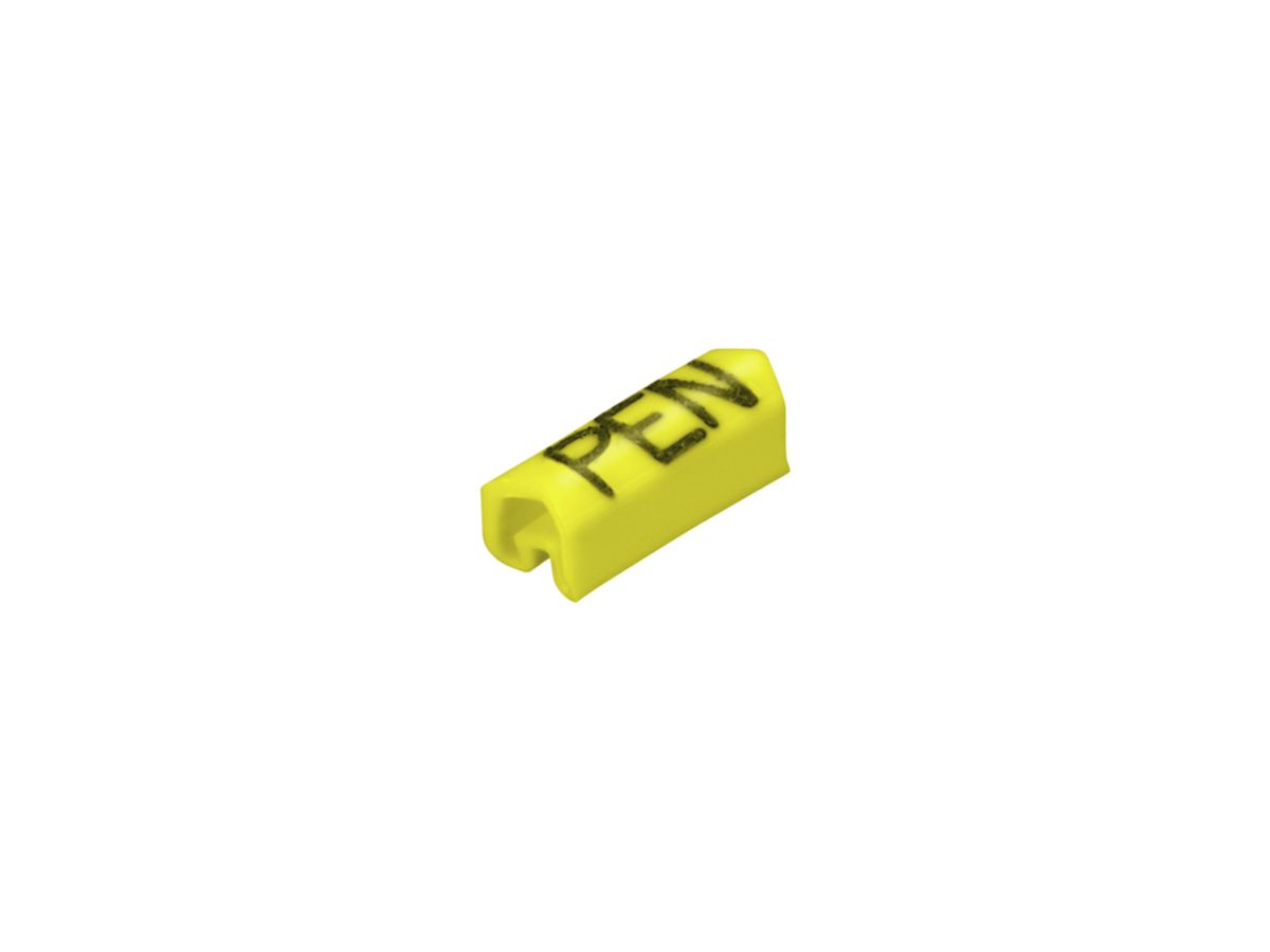 Leitermarkierer Weidmüller CLI C MP für Ø1…3mm 9×3.4mm Aufdruck: PEN gelb