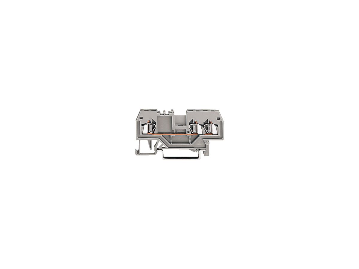Klemme 3L WAGO 1.5mm² grau