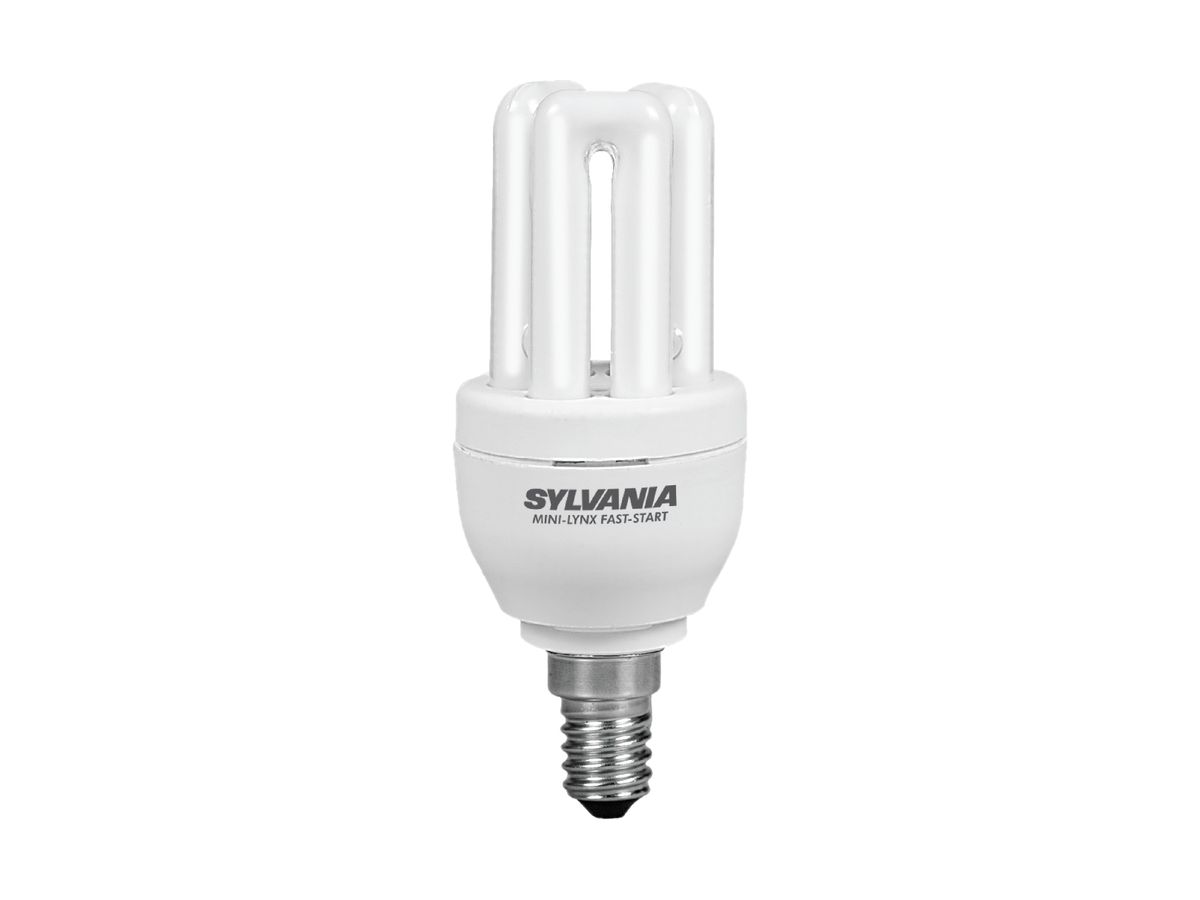 Kompakt-Fluoreszenzlampe ML FAST-START E14 8W 827 SLV