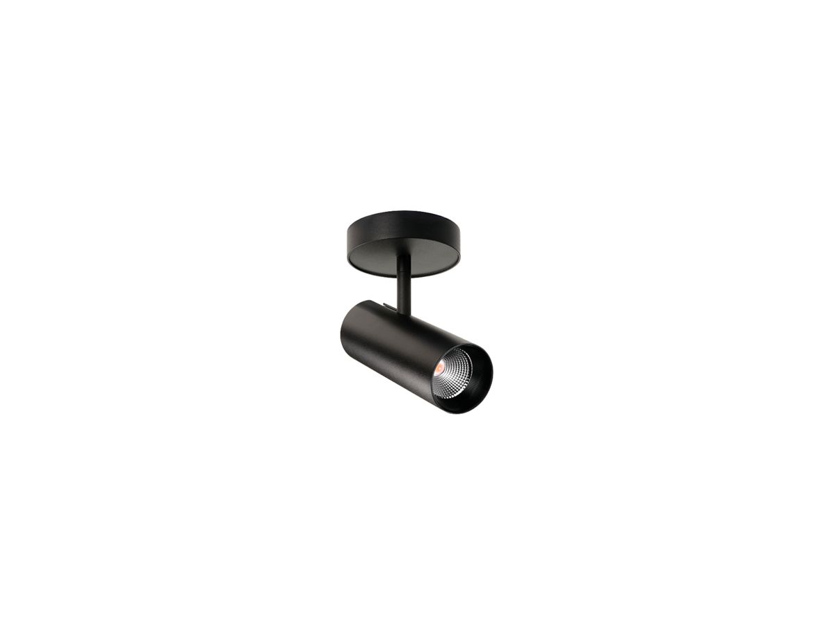 LED-Spot SG Tube Mini 14W 900lm 930 40° DIM Ø102×160×25mm schwarz