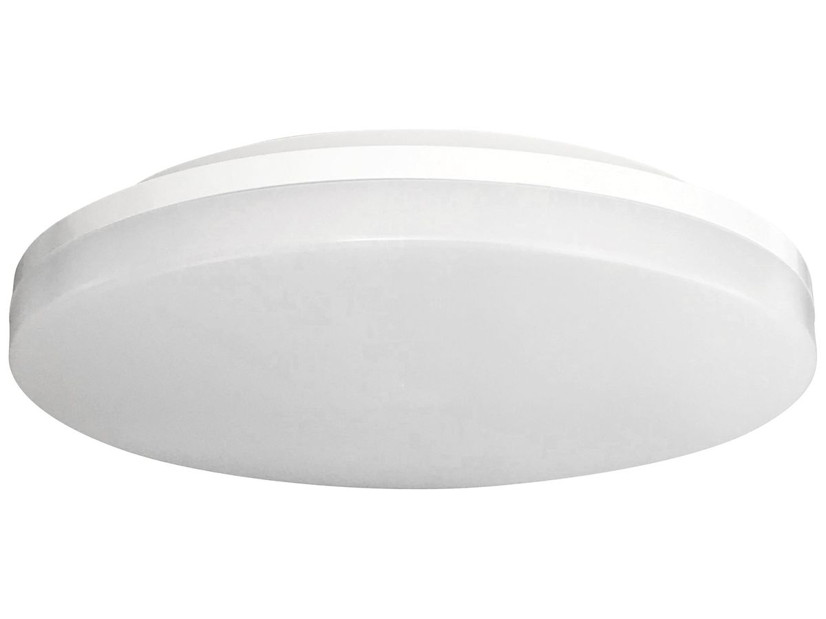 LED-Deckenleuchte Z-Licht FlachLED Dual Trio HF 24W 3000…6000K IP65 DIM Ø280 ws