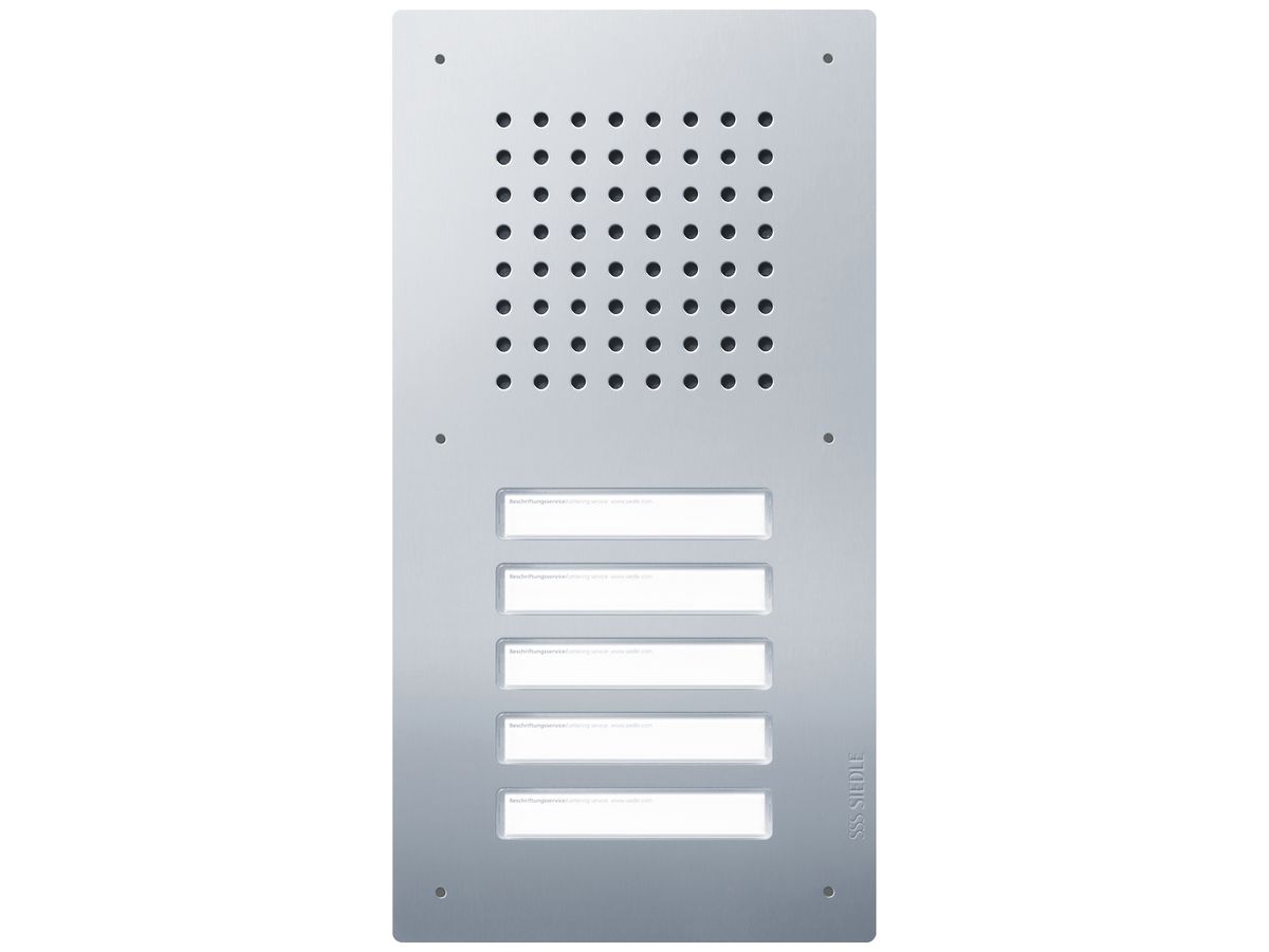 Aussenstation Audio Siedle Classic Bus-System 5 12VAC 329×171×65mm IP54