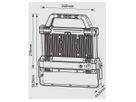 LED-Akku Strahler 30W sz/gn 2500lm - 6500K, IP54, 6600mAH, 7,4V