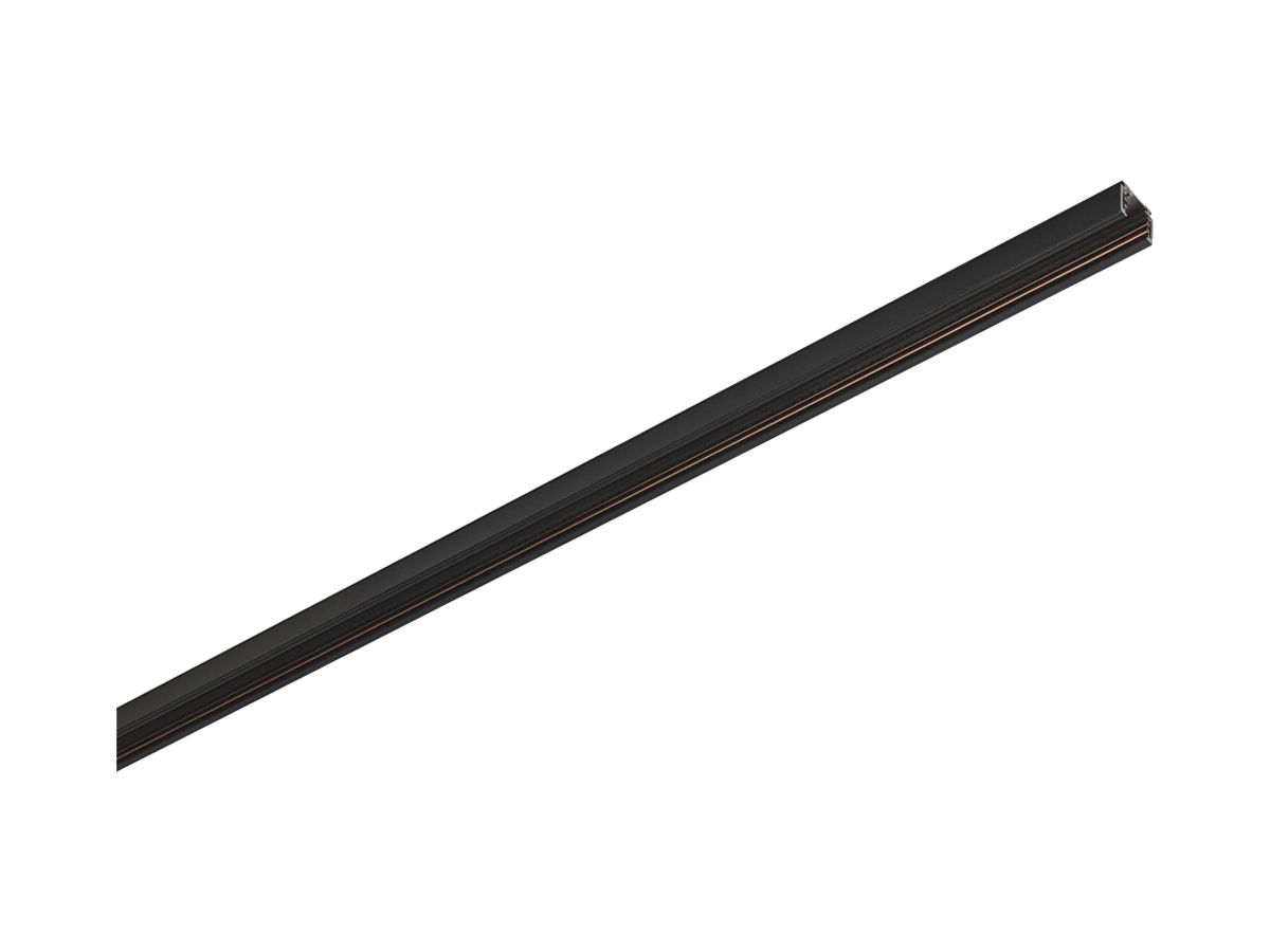 AP-Stromschiene SLV TRACK 48V 1Ph Aluminium schwarz 3000mm