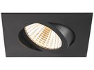 LED-Downlight SLV NEW TRIA UNIVERSAL 68 8.6W 540lm 925/Ø930/940 38° DIM 82×82 sz
