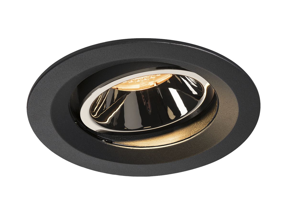 LED-Downlight SLV NUMINOS MOVE M 17.5W 1550lm 2700K 20° DIM Ø135×81mm sz/Cr